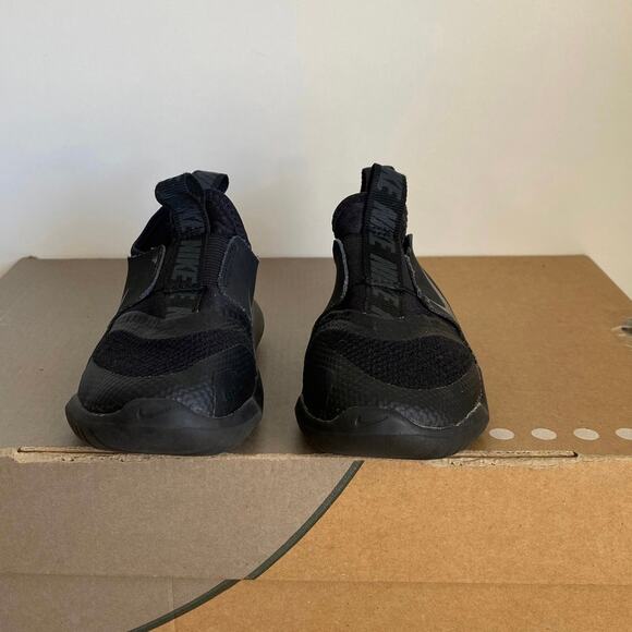 Nike Flexrunner Triple Black Toddler Sneakers - SZ 5 C - Picture 6 of 8